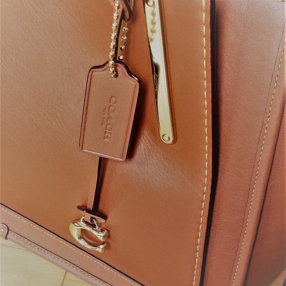 Coach Handbag Dreamer 36 (Largest Size) Saddle - Picture 2 of 8